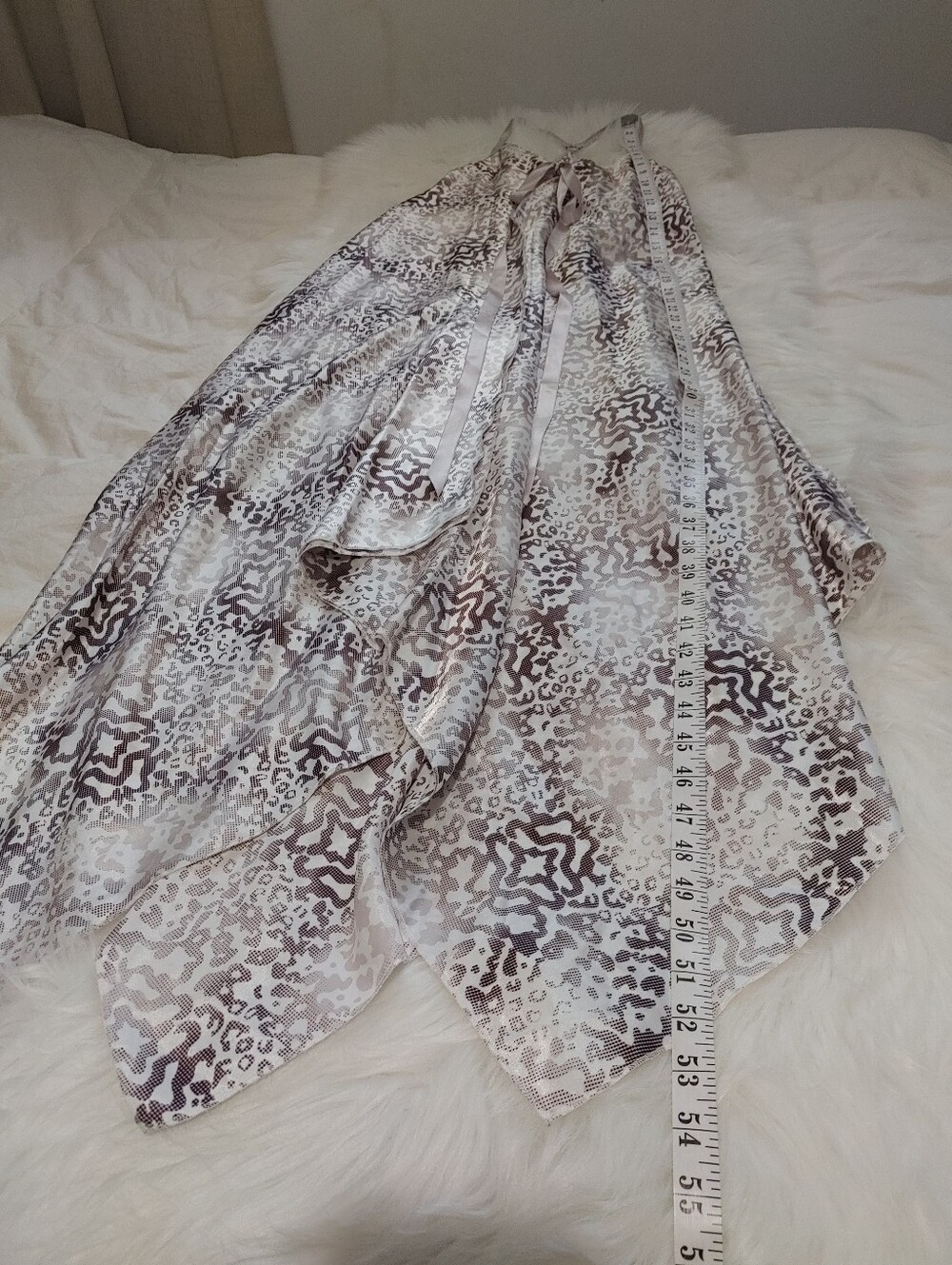 La Senza Satin Animal Print Slip Dress Size M - Picture 10 of 10